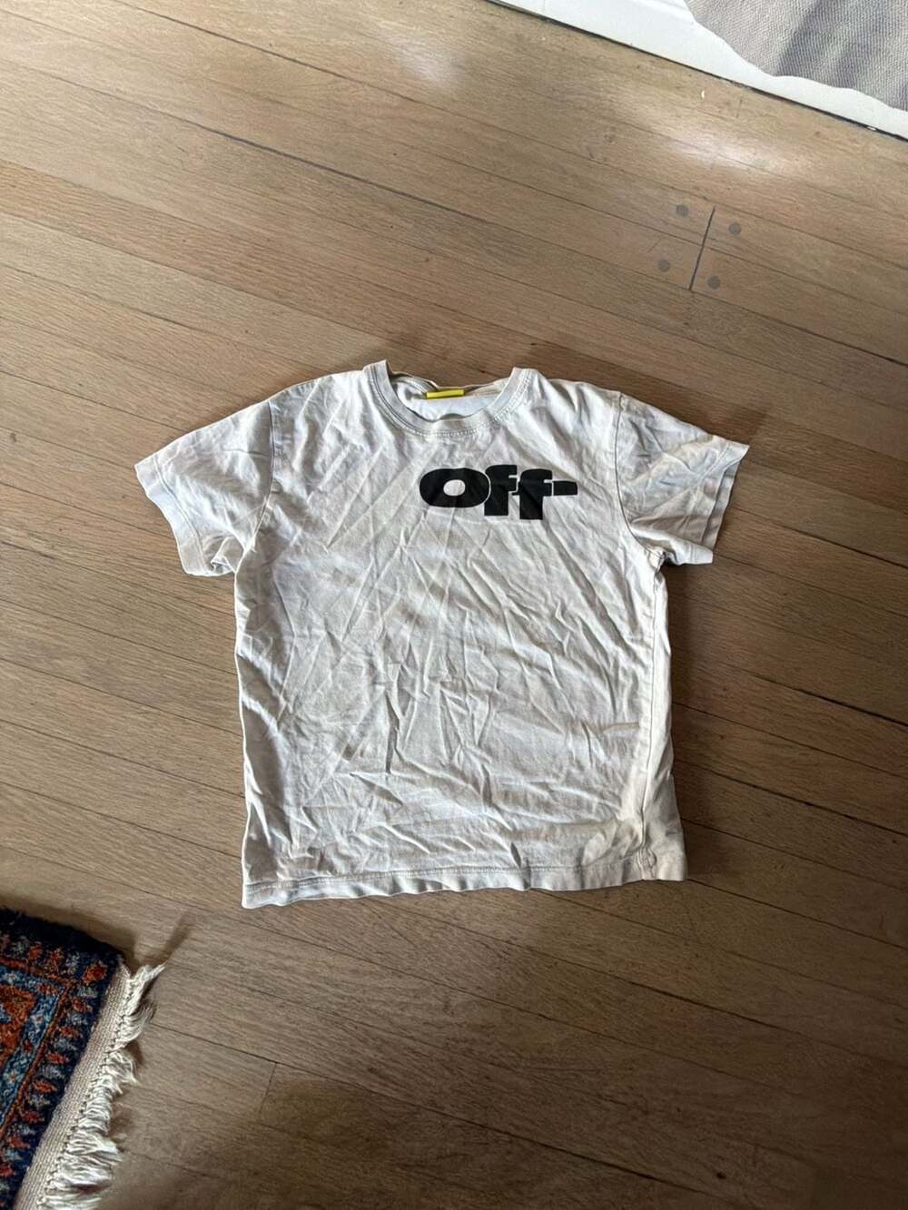 Off-White Kids Type Graphic Logo Short-Sleeve T-Shirt
